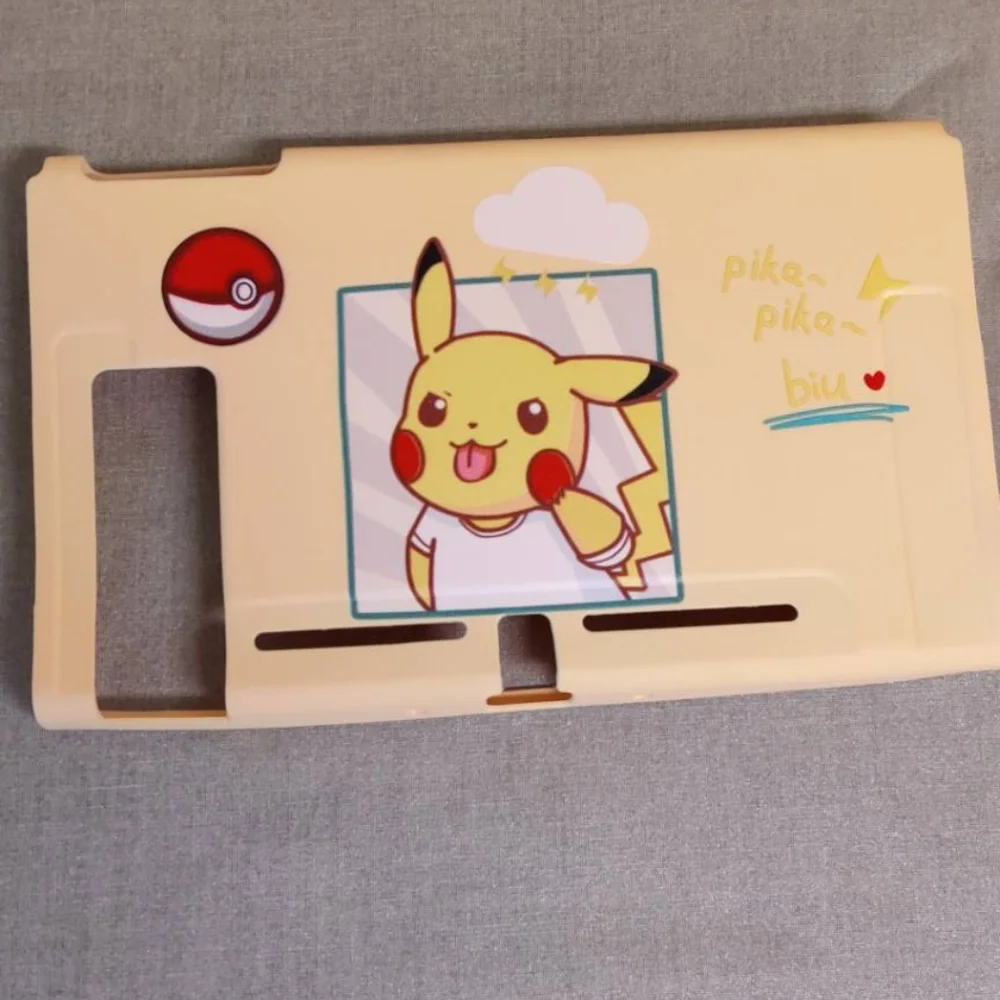 Kawaii Pikachu Switch Cover Case Joycons Anime